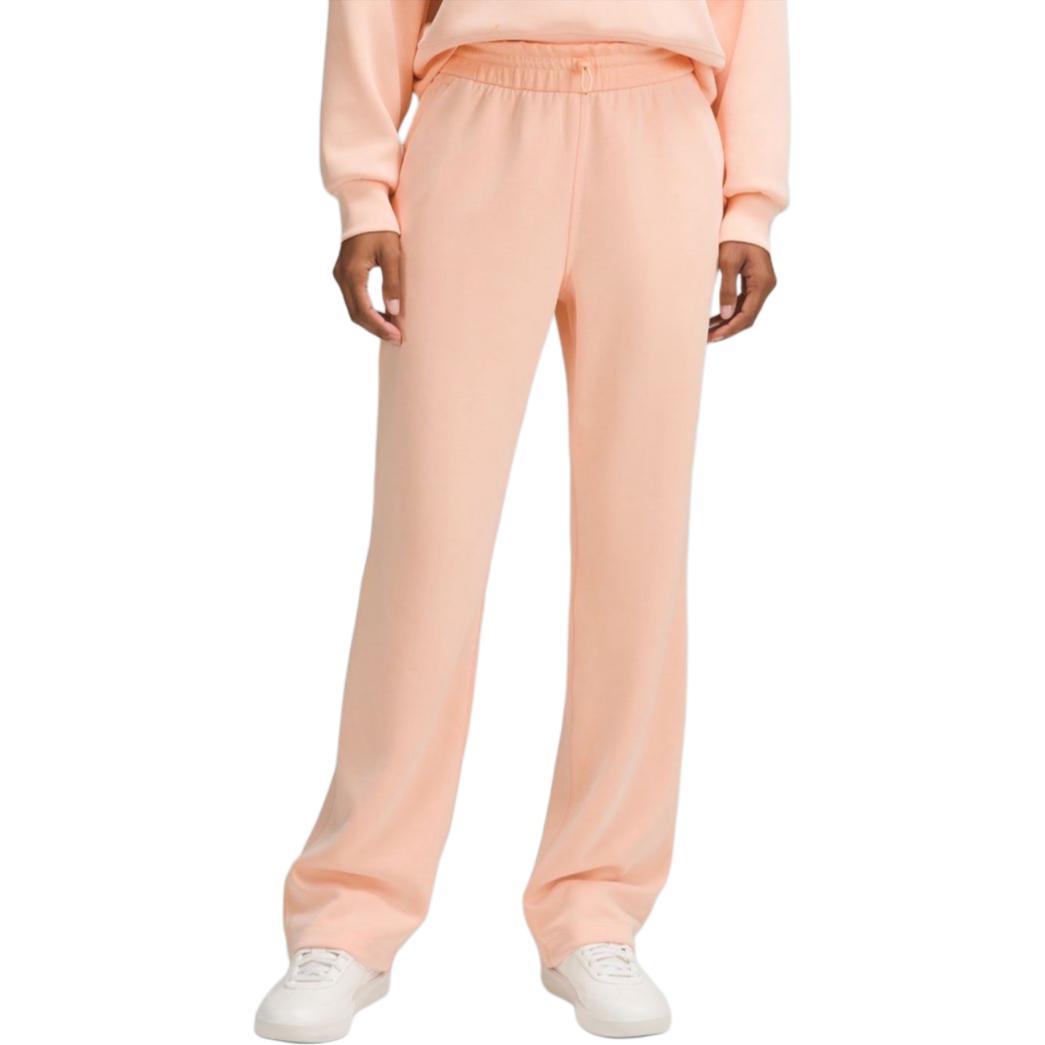 Мягкие стрейчевые повседневные брюки для женщин Lululemon, персиковый
Мягкие стрейчевые повседневные брюки для женщин Lululemon, персиковый