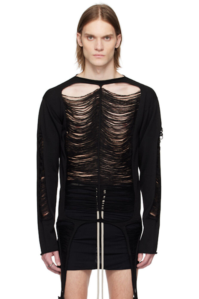 Черный свитер Hollywood LS Rick Owens
Черный свитер Hollywood LS Rick Owens