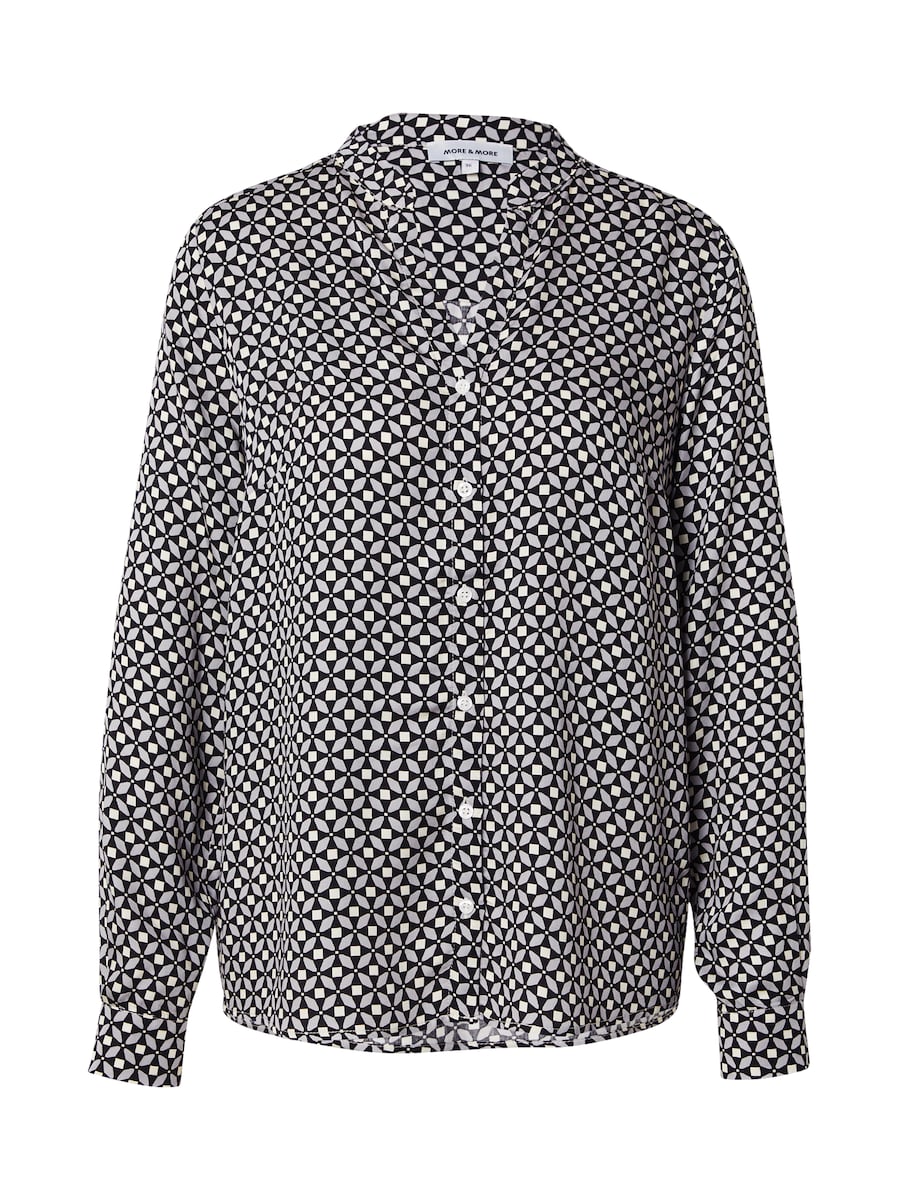 Блуза MORE & MORE, светло-серый/черный
Блуза MORE & MORE, светло-серый/черный