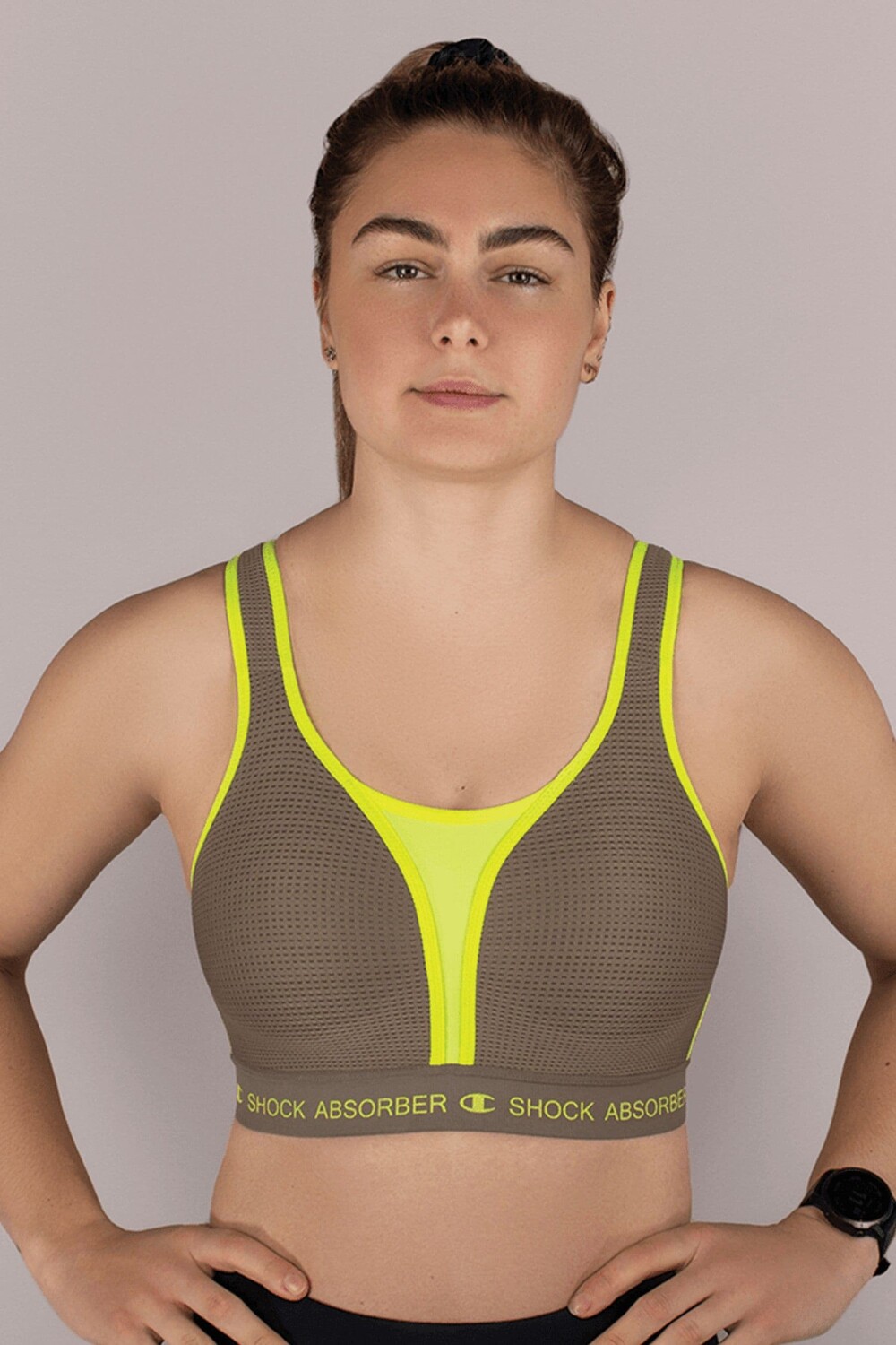 Спортивный бюстгальтер с мягкой подкладкой Ultimate для бега Shock Absorber, коричневый
Спортивный бюстгальтер с мягкой подкладкой Ultimate для бега Shock Absorber, коричневый