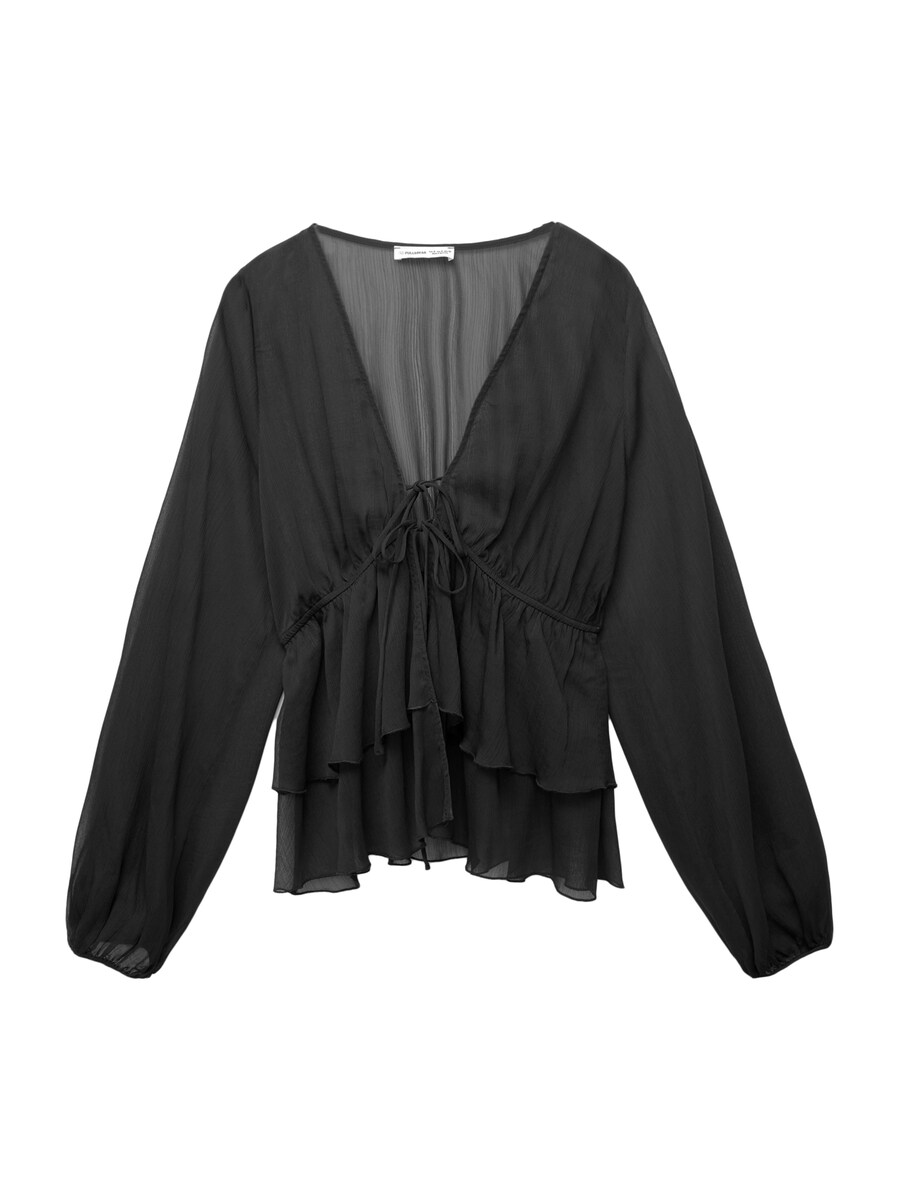 Блуза Pull&Bear, черный
Блуза Pull&Bear, черный