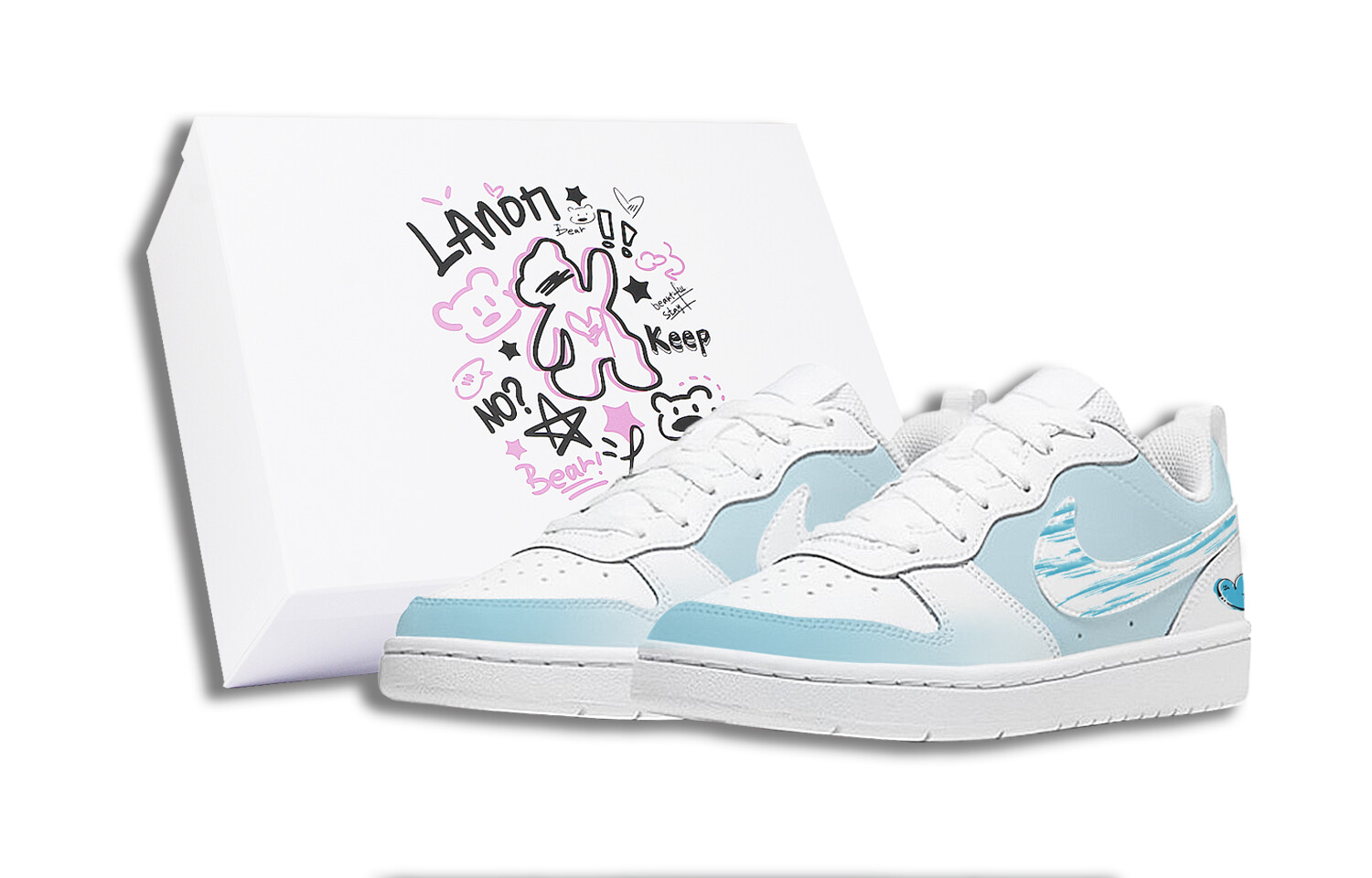 Кроссовки Nike Court Borough Skateboarding Shoes Women's Low-top Blue/white, белый
Кроссовки Nike Court Borough Skateboarding Shoes Women's Low-top Blue/white, белый
