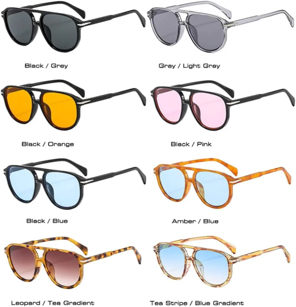 Солнцезащитные очки с защитой UV400 | Двойная перемычка и заклепки | Для женщин и мужчин | Для занятий спортом на открытом воздухе и вождения DSVIGF, Black Pink
Солнцезащитные очки с защитой UV400 | Двойная перемычка и заклепки | Для женщин и мужчин | Для занятий спортом на открытом воздухе и вождения DSVIGF, Black Pink