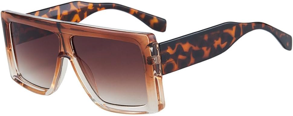 Винтажные мужские солнцезащитные очки с плоской верхней частью, женские солнцезащитные очки UV400 с градиентной защитой для мужчин, UV400, увеличенного размера HVTVTLA, Tea Leopard
Винтажные мужские солнцезащитные очки с плоской верхней частью, женские солнцезащитные очки UV400 с градиентной защитой для мужчин, UV400, увеличенного размера HVTVTLA, Tea Leopard