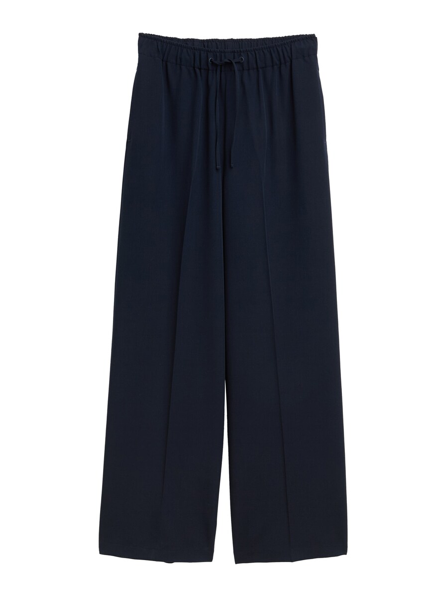 Плиссированные брюки свободного кроя TOM TAILOR DENIM, темно-синий
Плиссированные брюки свободного кроя TOM TAILOR DENIM, темно-синий