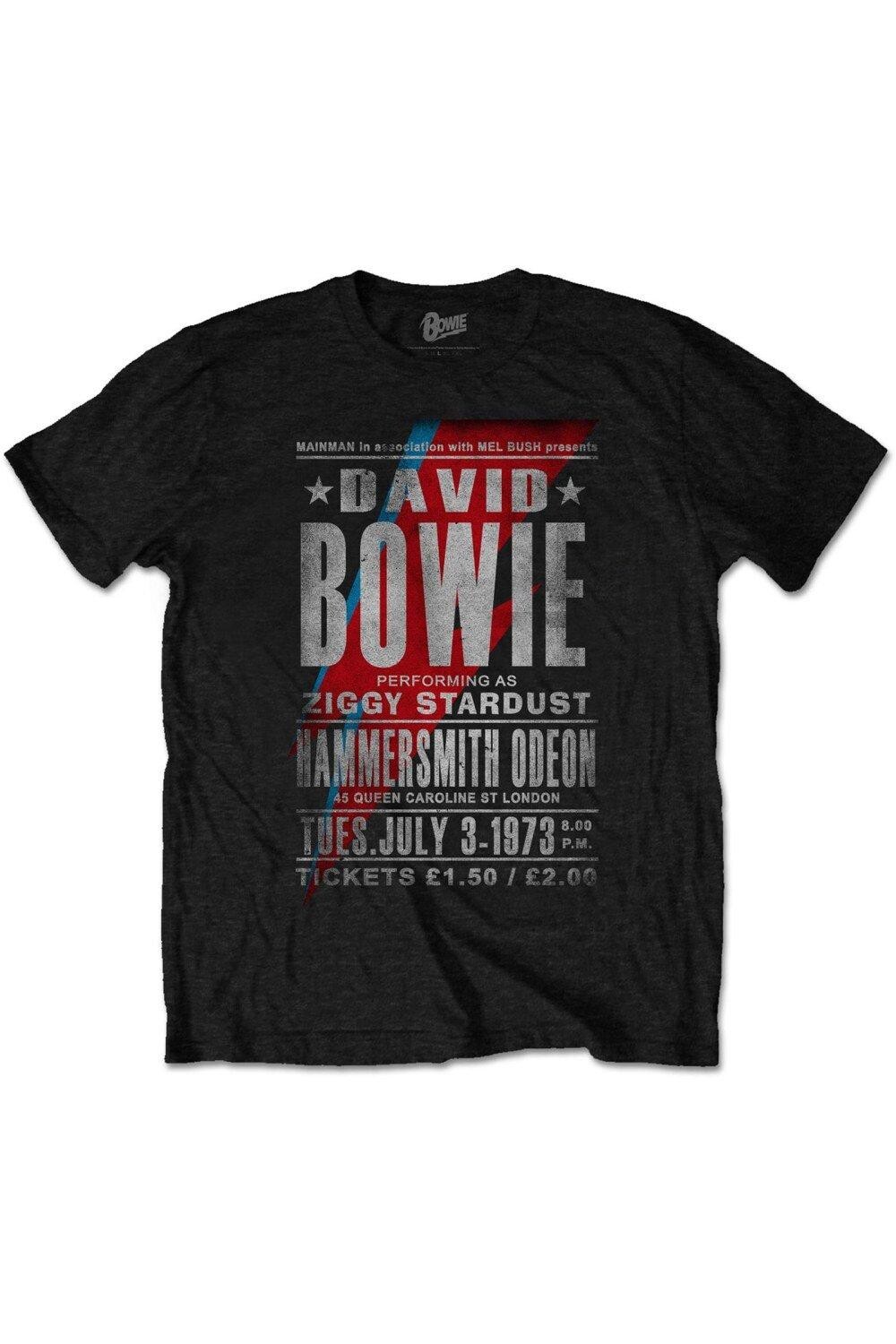 Футболка Hammersmith Odeon David Bowie, черный
Футболка Hammersmith Odeon David Bowie, черный