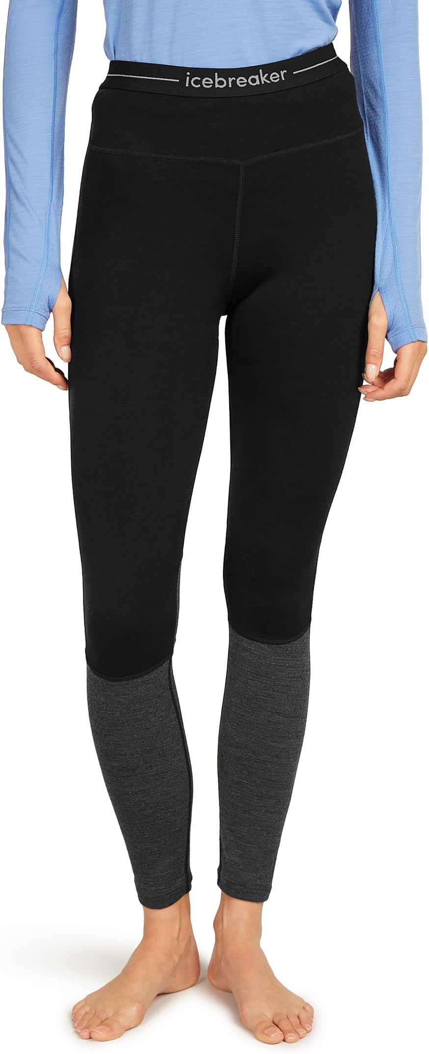 Брюки Icebreaker 200 Zoneknit Leggings, Black/Jet Heather
Брюки Icebreaker 200 Zoneknit Leggings, Black/Jet Heather