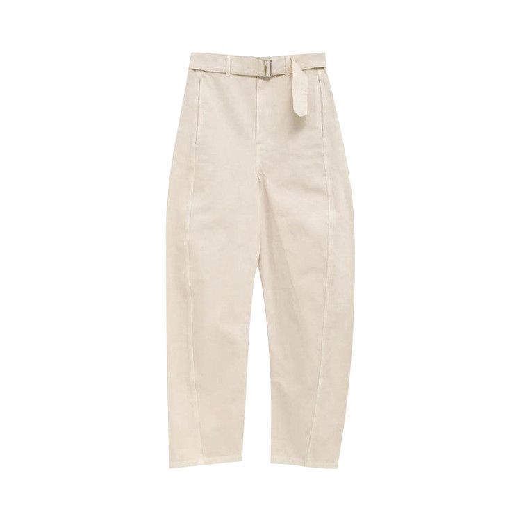Брюки Lemaire Twisted Belted Pants, Denim Snow Clay 
Брюки Lemaire Twisted Belted Pants, Denim Snow Clay