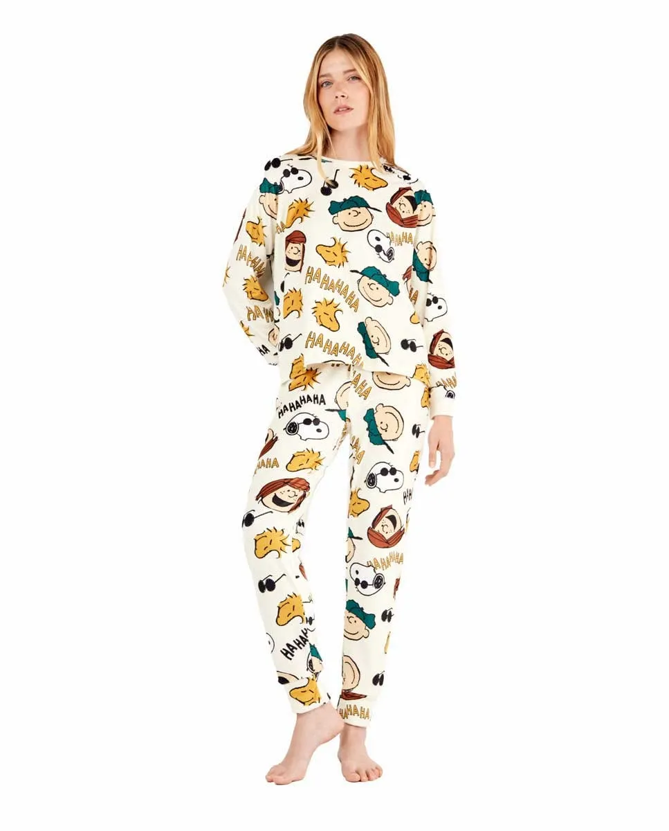 Женская пижама с Снупи из флиса Gisela, мультиколор
Женская пижама с Снупи из флиса Gisela, мультиколор