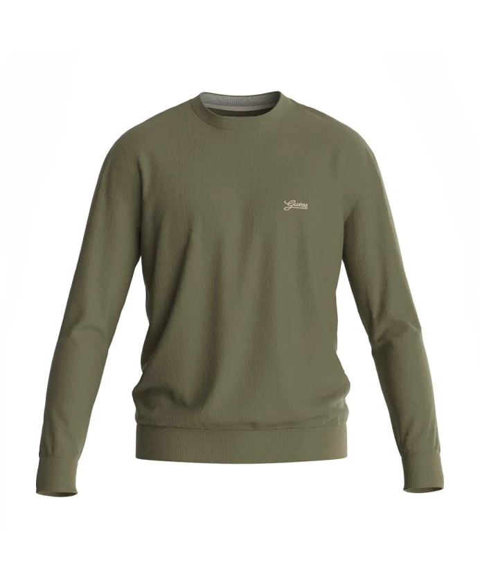 Классический мужской пуловер Guess, зеленый
Классический мужской пуловер Guess, зеленый