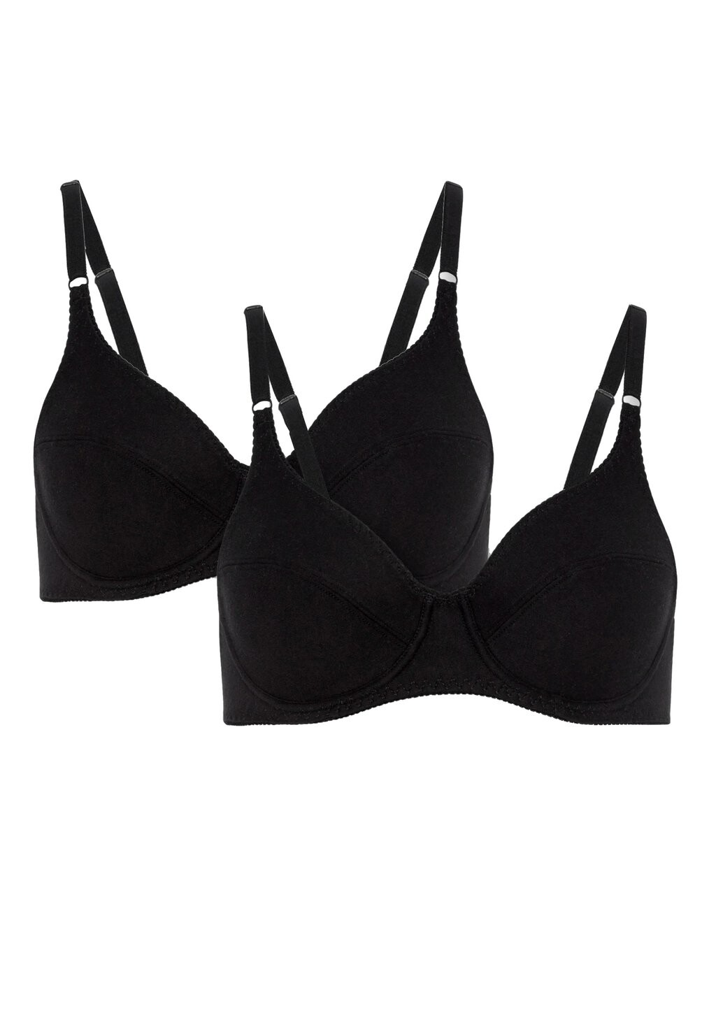 Бюстгальтер на косточках ROCK N ROLL W 2-ER PACK BeeDees, черный
Бюстгальтер на косточках ROCK N ROLL W 2-ER PACK BeeDees, черный