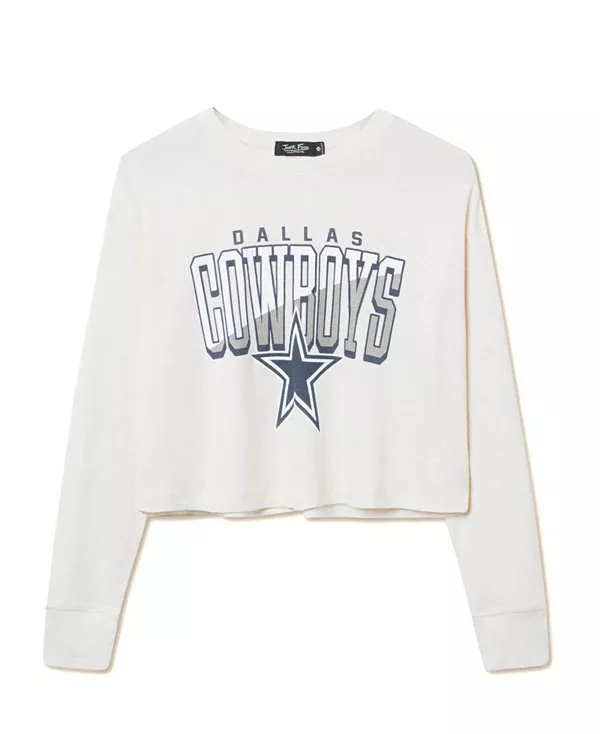 Женская термофутболка NFL Dallas Cowboys с укороченным кроем Junk Food Clothing, бежевый
Женская термофутболка NFL Dallas Cowboys с укороченным кроем Junk Food Clothing, бежевый