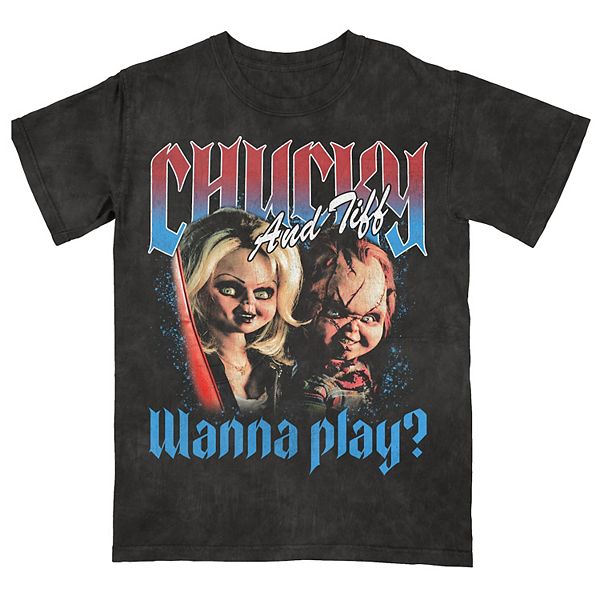 Футболка с принтом Men's chucky tiffany & chucky wanna play Licensed Character
Футболка с принтом Men's chucky tiffany & chucky wanna play Licensed Character