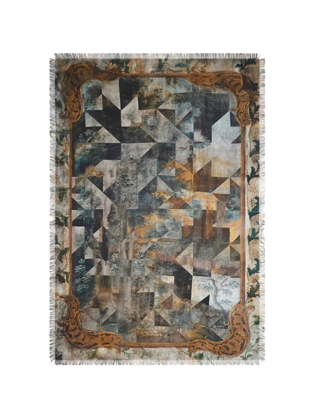 Шарф-палантин с принтом и бахромой Aloeuw Pierre-Louis Mascia, серый
Шарф-палантин с принтом и бахромой Aloeuw Pierre-Louis Mascia, серый