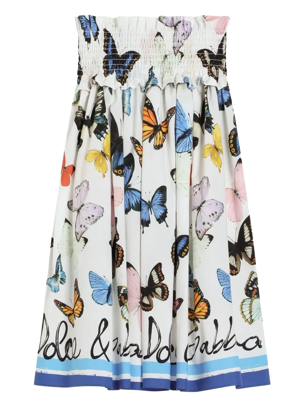 Юбка миди с графичным принтом Dolce & Gabbana Kids, белый
Юбка миди с графичным принтом Dolce & Gabbana Kids, белый