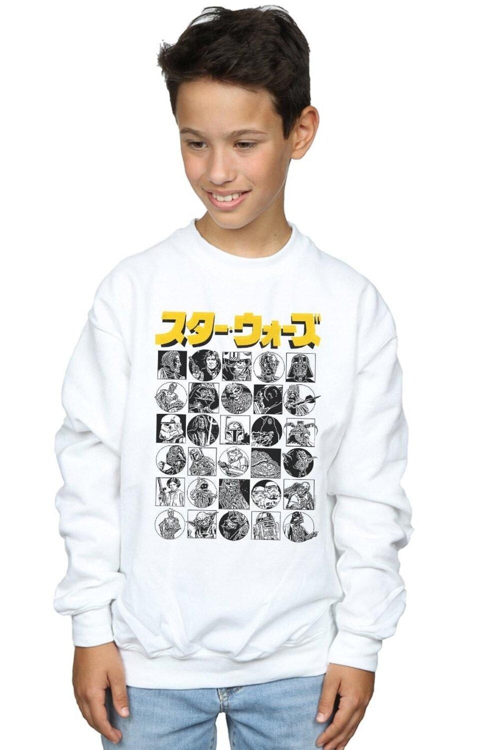 Толстовка с миниатюрами персонажей Star Wars, белый
Толстовка с миниатюрами персонажей Star Wars, белый
