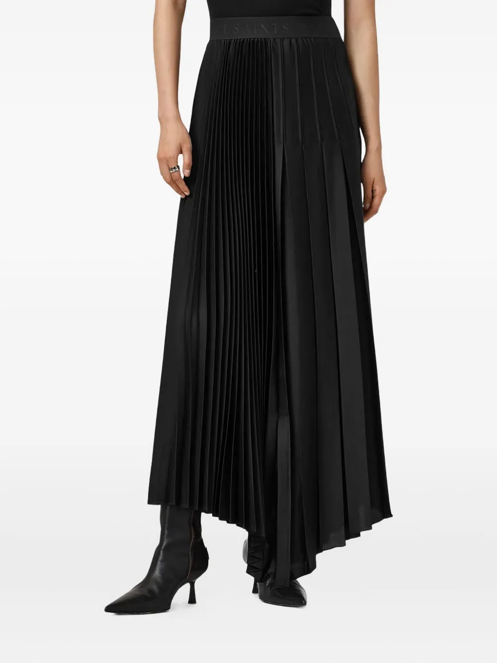 Плиссированная миди-юбка Jax Allsaints, черный
Плиссированная миди-юбка Jax Allsaints, черный