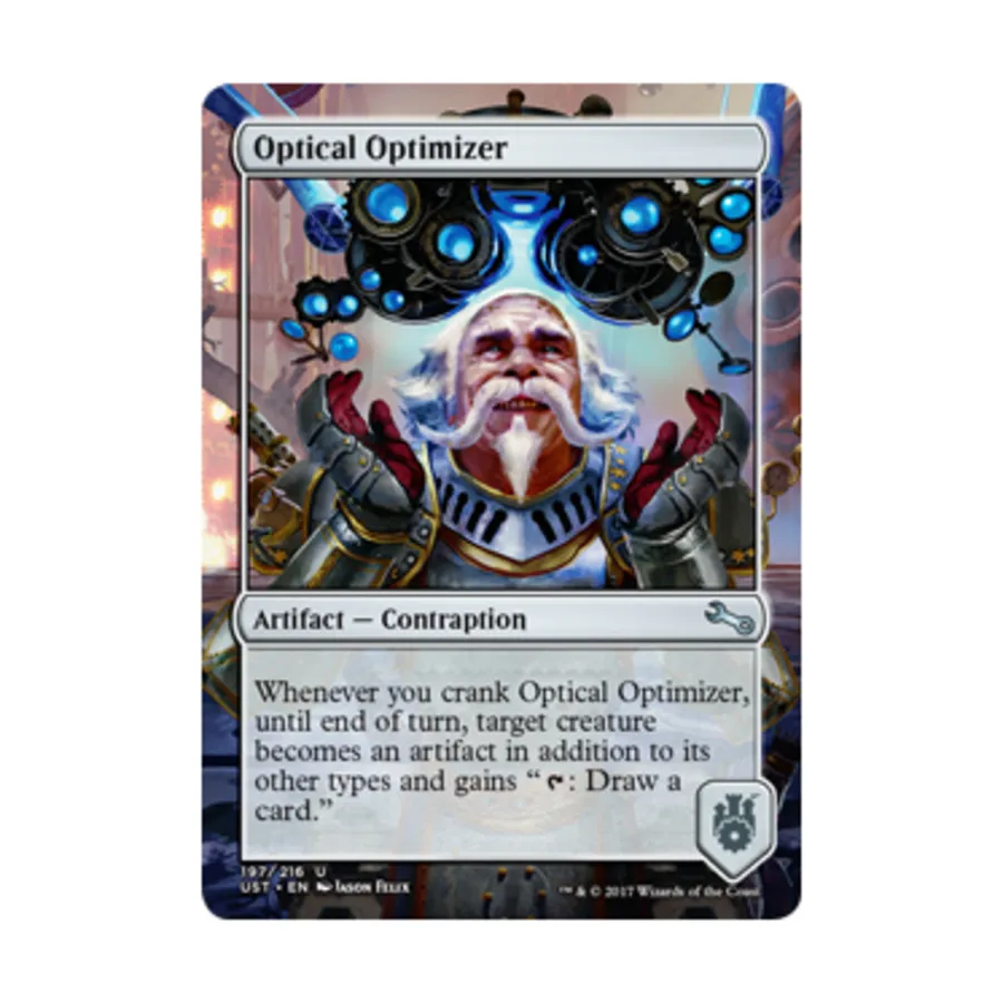 CCG Оптический оптимизатор (U), MTG - Unstable
CCG Оптический оптимизатор (U), MTG - Unstable