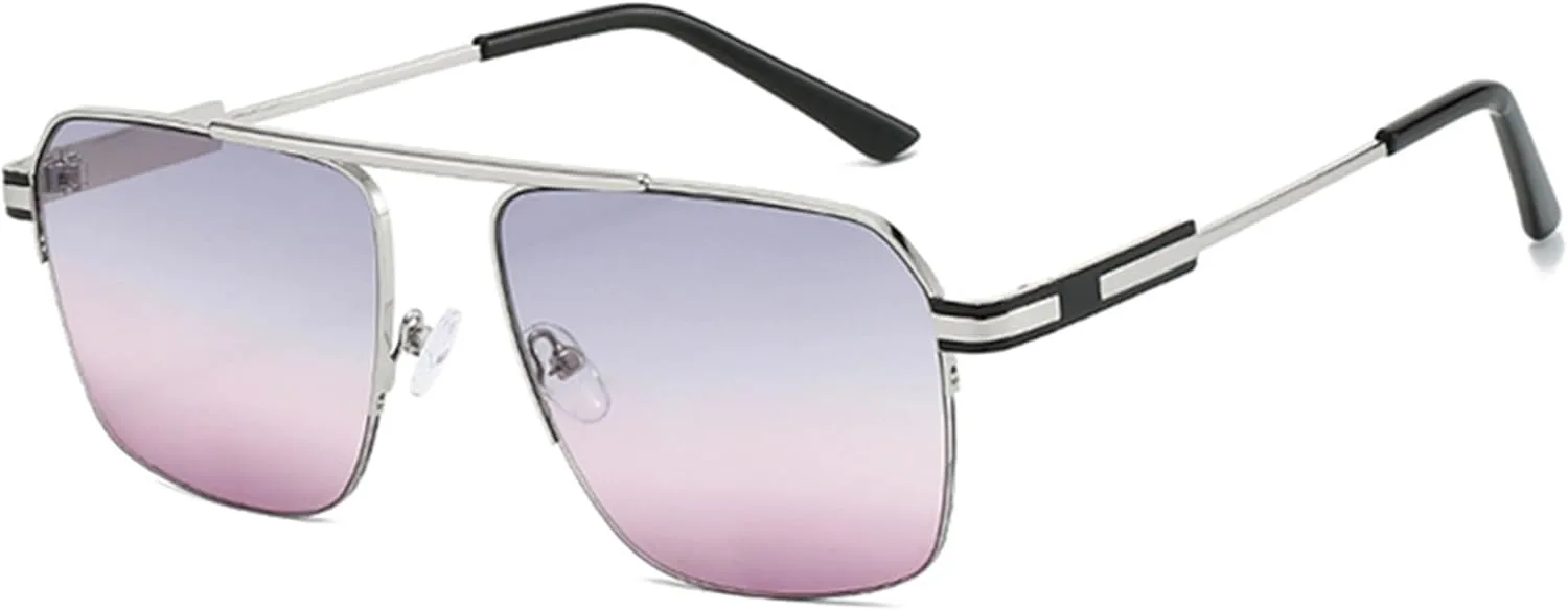 Солнцезащитные очки Bullabulling в стиле ретро, квадратные, для женщин и мужчин, винтажные, большие, в стиле «пилот», 70-х, 80-х, 90-х годов, Silver Pink
Солнцезащитные очки Bullabulling в стиле ретро, квадратные, для женщин и мужчин, винтажные, большие, в стиле «пилот», 70-х, 80-х, 90-х годов, Silver Pink