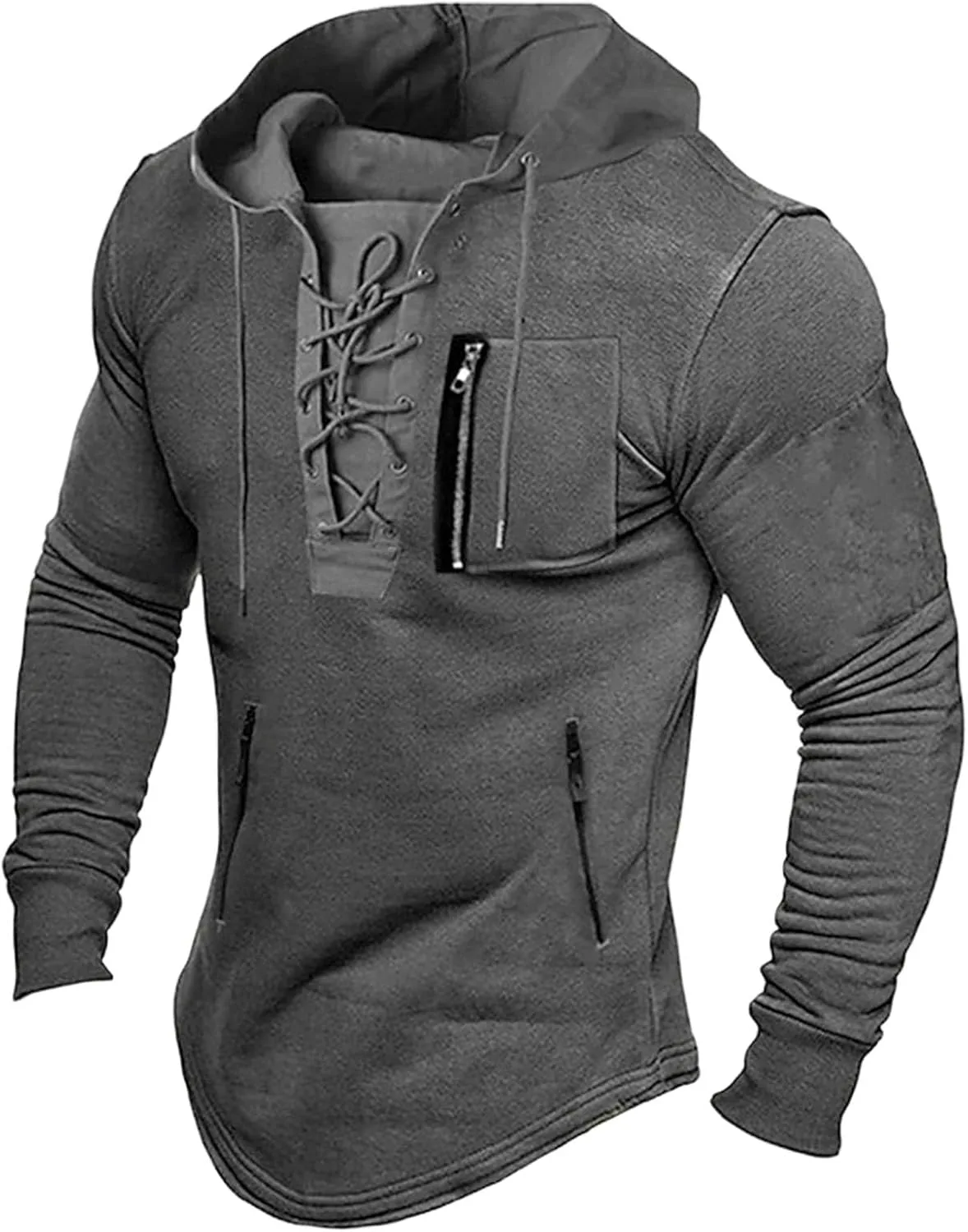 Мужской тактический худи с завязками VgueElegc
Мужской тактический худи с завязками VgueElegc