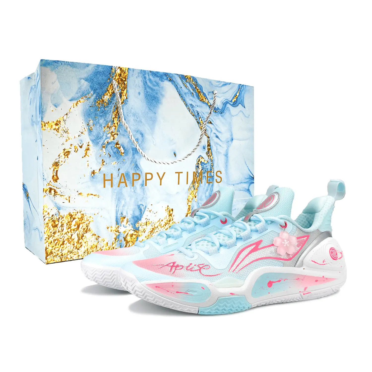 LINING Баскетбольные кроссовки Speed 9 Shock Absorbers с низким верхом, устойчивые к истиранию и скольжению, мужские, сине-розовые
LINING Баскетбольные кроссовки Speed 9 Shock Absorbers с низким верхом, устойчивые к истиранию и скольжению, мужские, сине-розовые