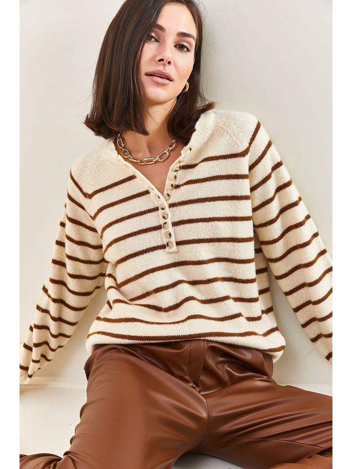 Happiness Istanbul Бежевый свитер
Happiness Istanbul Бежевый свитер