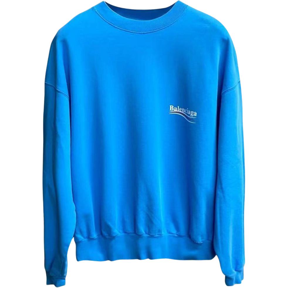 Свитшот Regular Fit Unisex Balenciaga, синий
Свитшот Regular Fit Unisex Balenciaga, синий