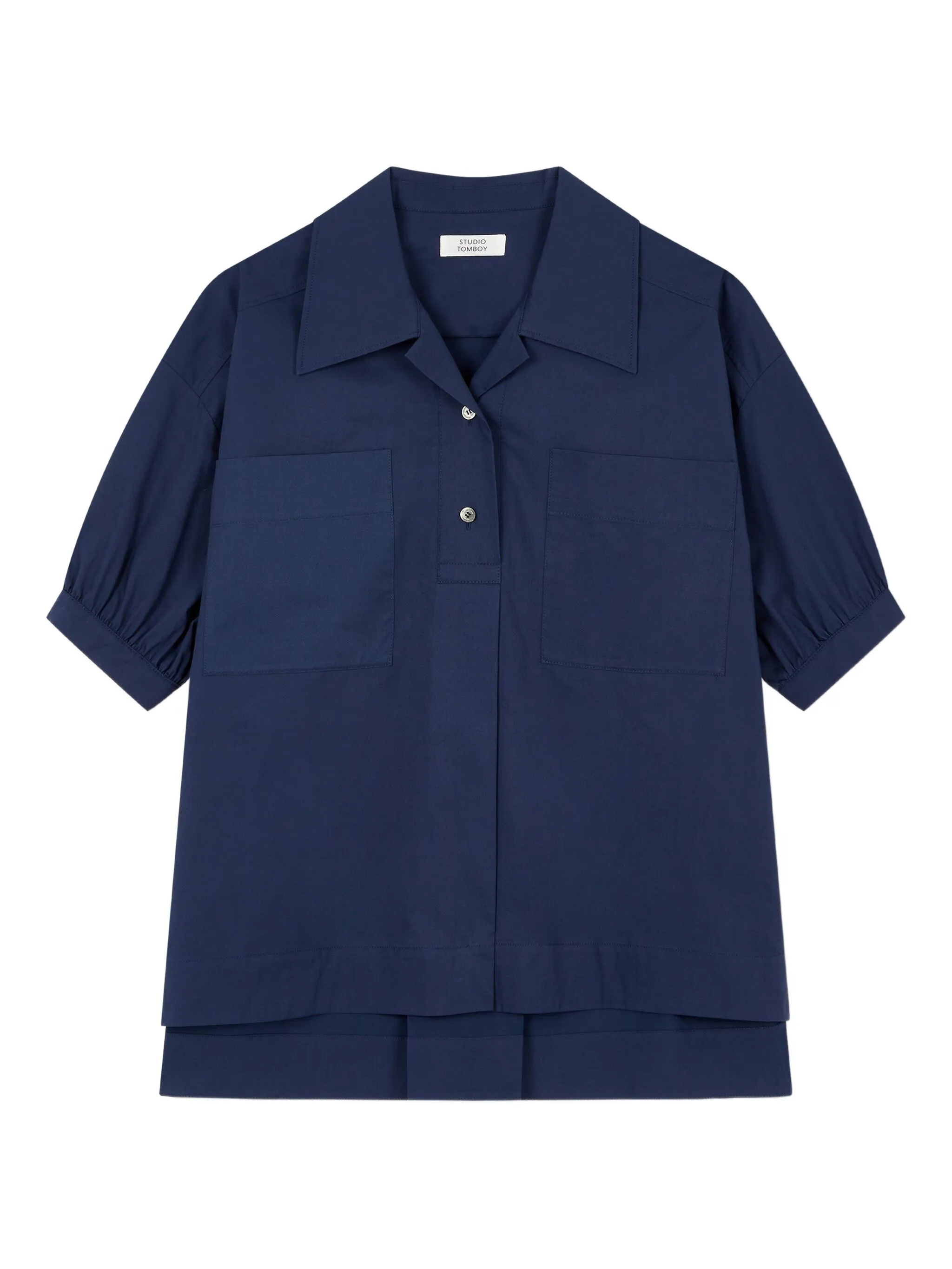 Рубашка с объемными рукавами Studio Tomboy, синий
Рубашка с объемными рукавами Studio Tomboy, синий