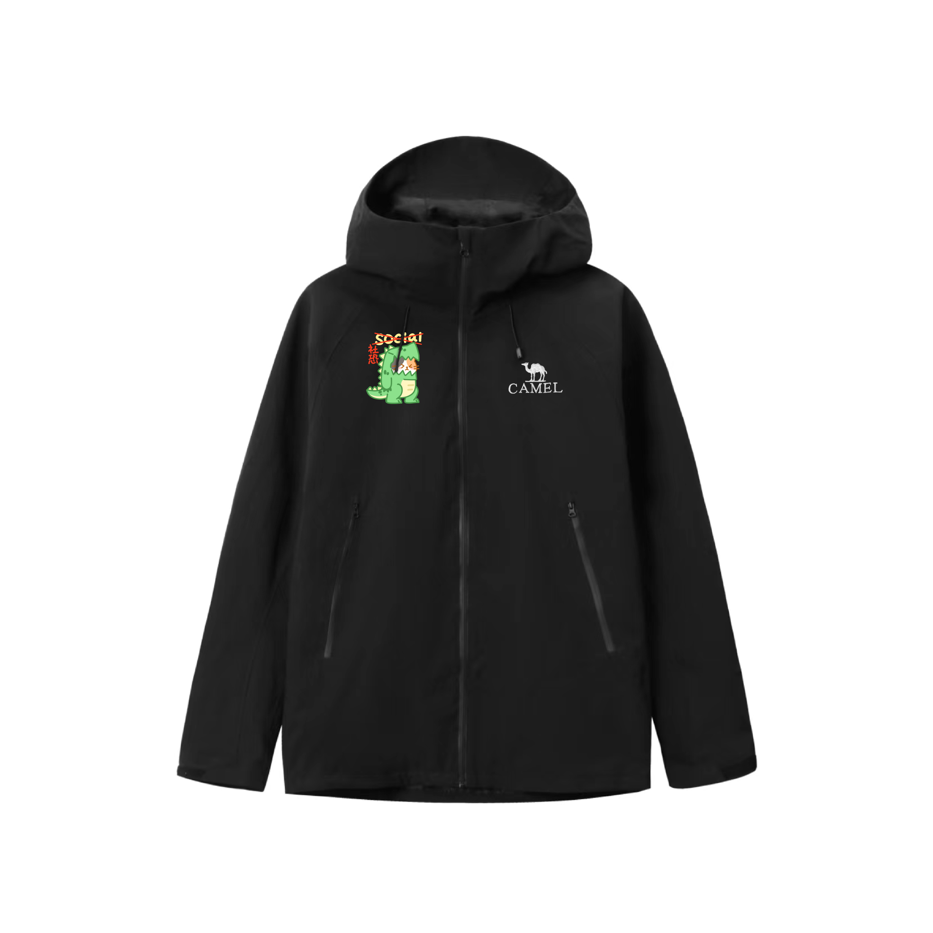 Ветровка унисекс All weather Mountain для походов на природе, водонепроницаемая и ветрозащитная CAMEL, phantom черный
Ветровка унисекс All weather Mountain для походов на природе, водонепроницаемая и ветрозащитная CAMEL, phantom черный