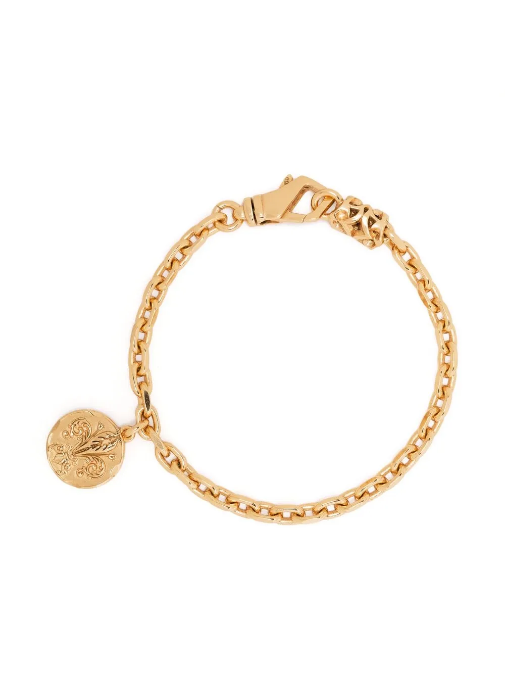Цепочный браслет с подвеской Emanuele Bicocchi, золотой
Цепочный браслет с подвеской Emanuele Bicocchi, золотой