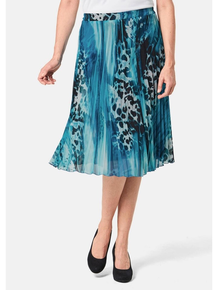 Длинная юбка GOLDNER, цвет türkis/gemustert
Длинная юбка GOLDNER, цвет türkis/gemustert