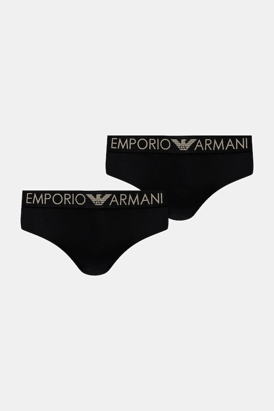 Трусики 2 шт Emporio Armani Underwear, черный
Трусики 2 шт Emporio Armani Underwear, черный