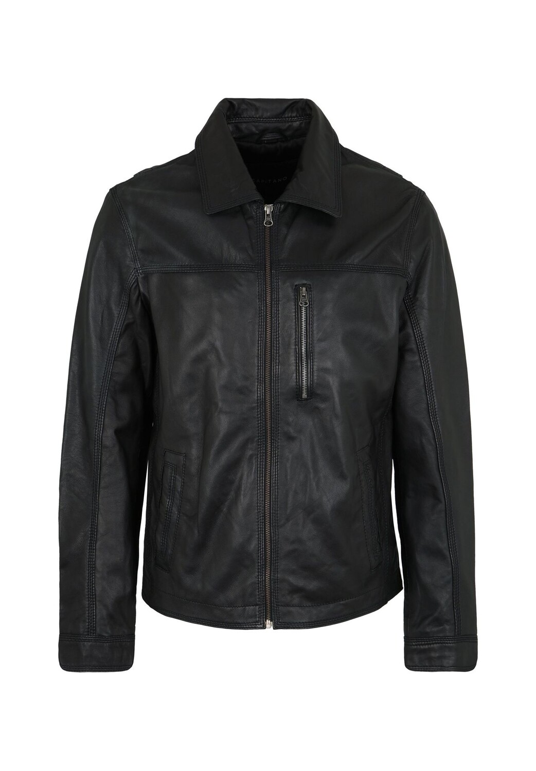 Кожаная куртка Donni - CPT - FS - M с нагрудным карманом CAPITANO, черный
Кожаная куртка Donni - CPT - FS - M с нагрудным карманом CAPITANO, черный