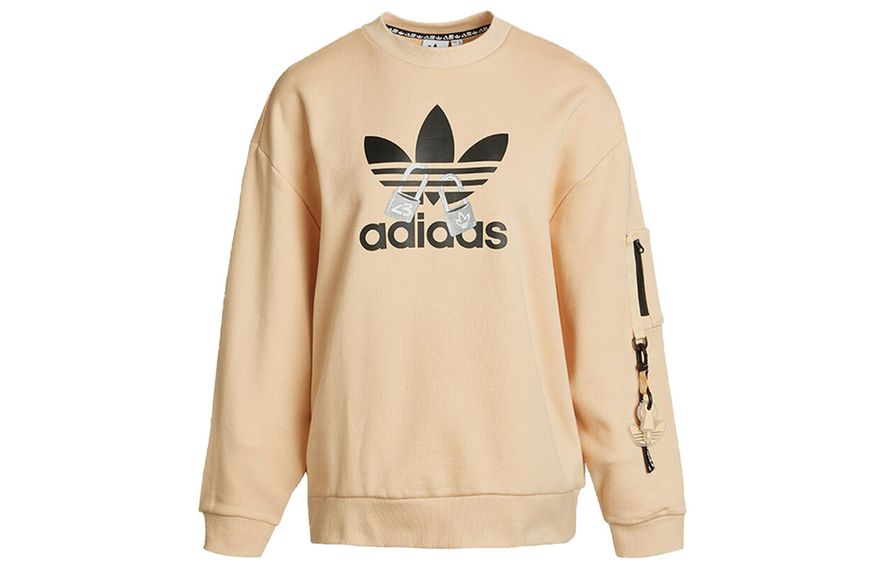 Свитшот женский янтарно-желтый Adidas Originals 
Свитшот женский янтарно-желтый Adidas Originals