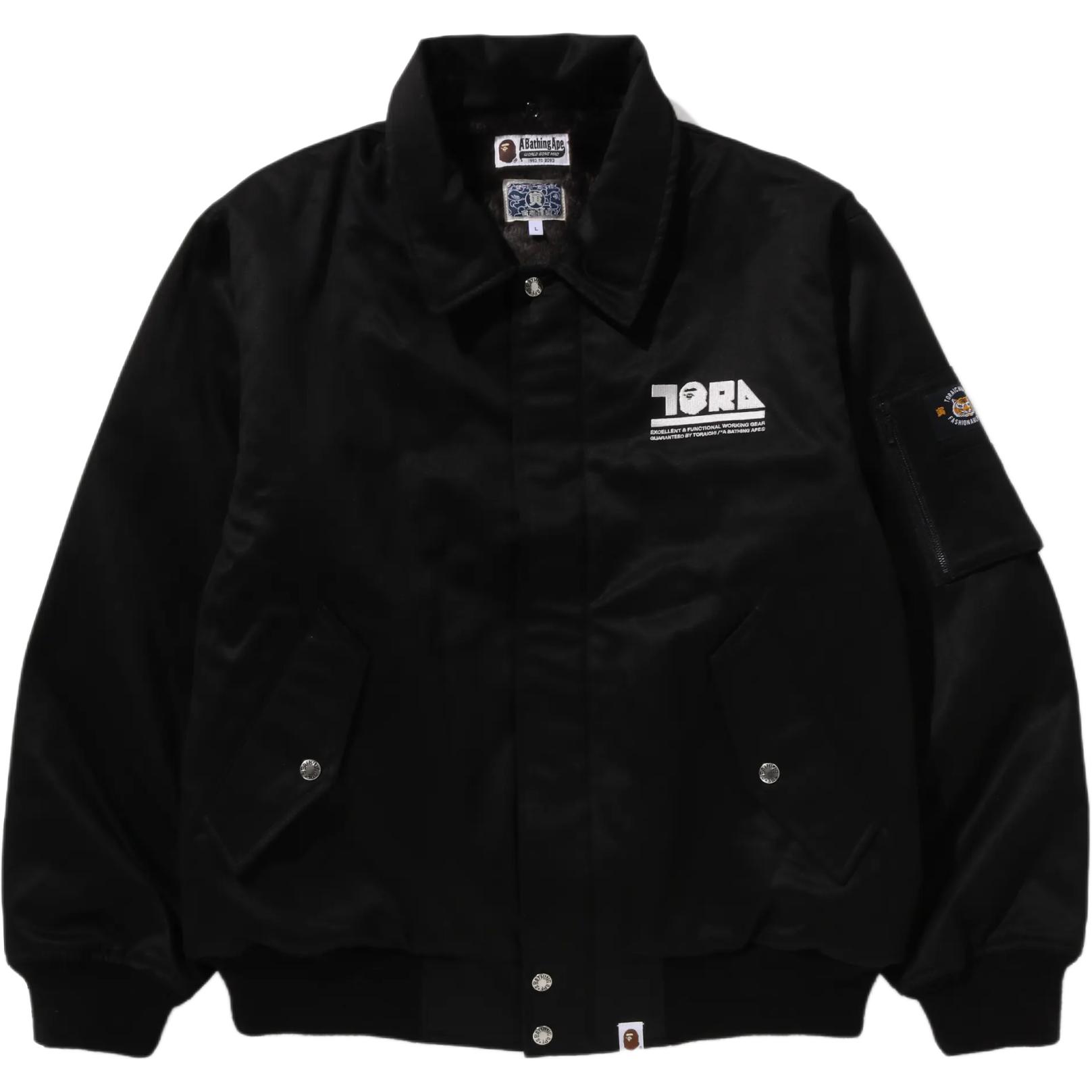 A BATHING APE Куртка унисекс TORAICHI Collaboration черная, Black
A BATHING APE Куртка унисекс TORAICHI Collaboration черная, Black