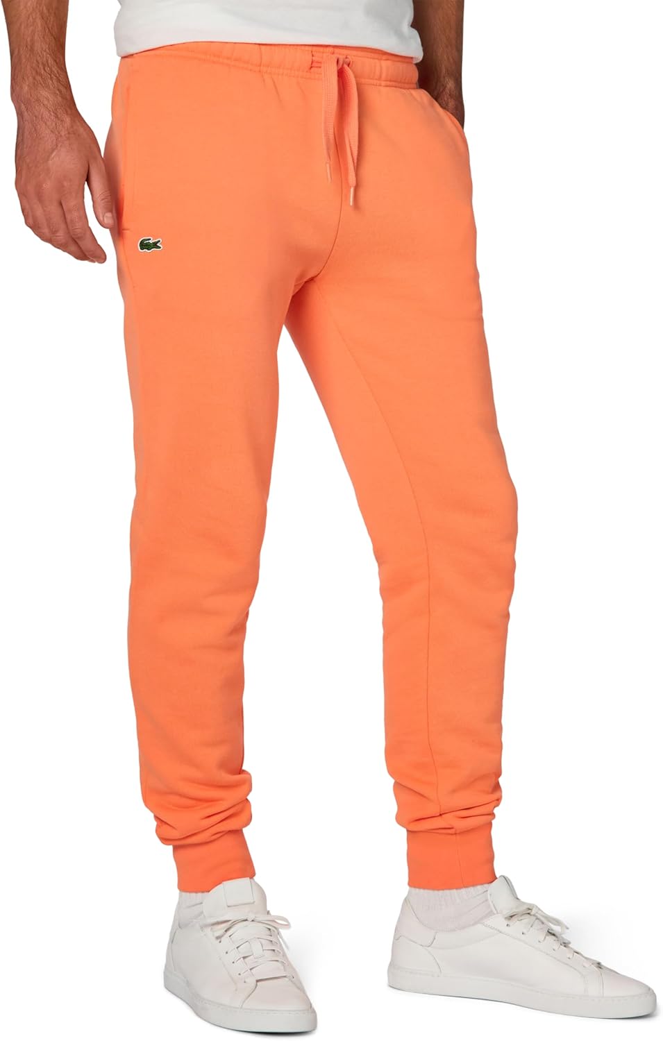 Lacoste мужские спортивные флисовые брюки с резинкой на штанинах, Mandarin Orange
Lacoste мужские спортивные флисовые брюки с резинкой на штанинах, Mandarin Orange