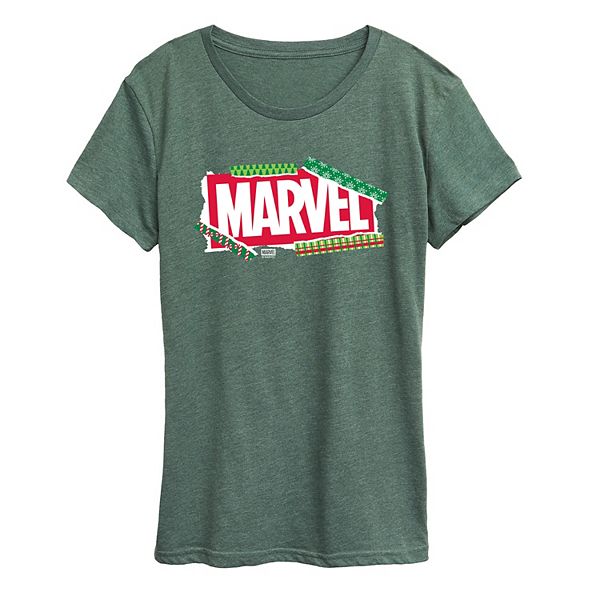 Футболка с рождественским принтом и логотипом Marvel, Heather Juniper
Футболка с рождественским принтом и логотипом Marvel, Heather Juniper