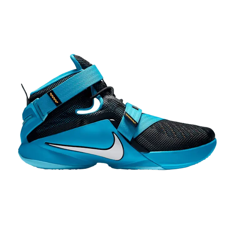 Кроссовки LeBron Soldier 9 'Black Lagoon', синий
Кроссовки LeBron Soldier 9 'Black Lagoon', синий