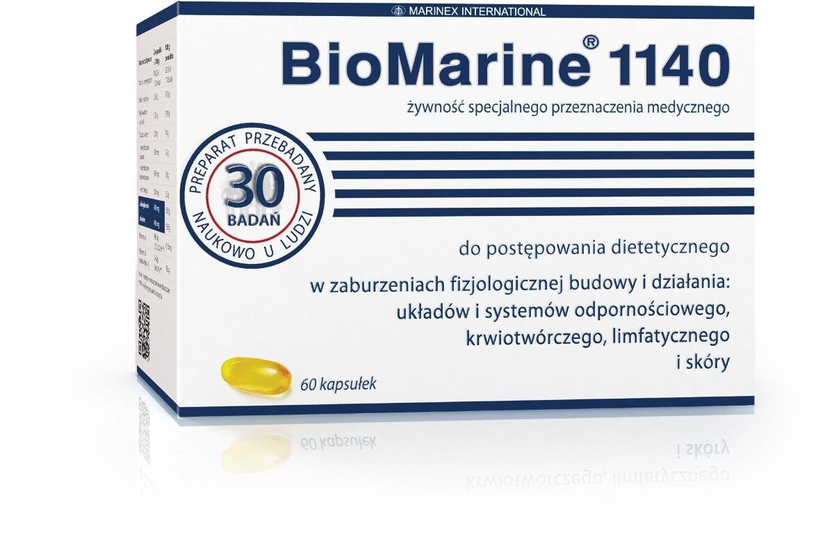 БАД, Marinex, Biomarine 1140, масло печени акулы, 60 капсул
БАД, Marinex, Biomarine 1140, масло печени акулы, 60 капсул