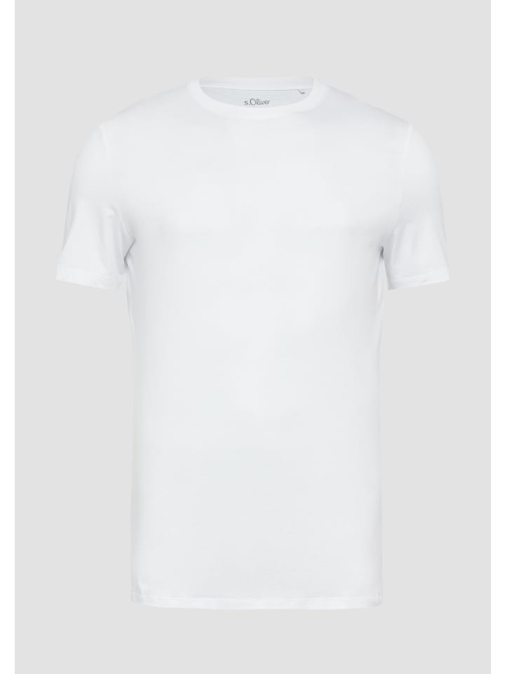 Футболка s.Oliver, белый 
Футболка s.Oliver, белый