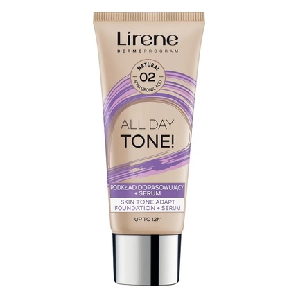 Тональный крем All Day Tone Foundation Natural 30 мл Lirene
Тональный крем All Day Tone Foundation Natural 30 мл Lirene