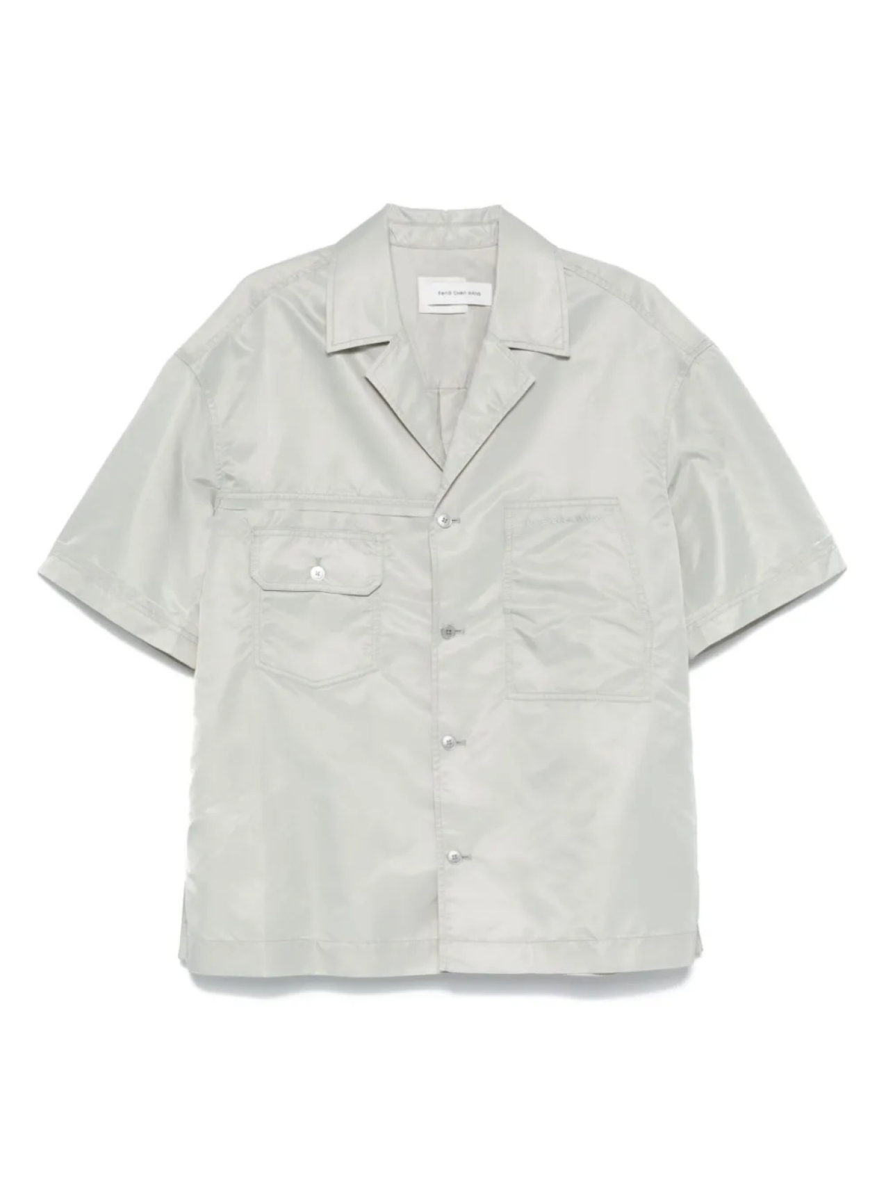 Рубашка с вышитым логотипом Feng Chen Wang, зеленый
Рубашка с вышитым логотипом Feng Chen Wang, зеленый