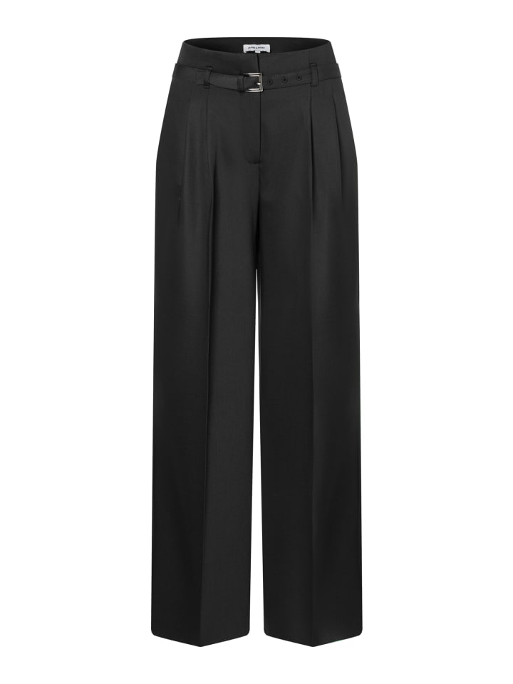 More & More Удлиненные брюки с плиссированным поясом, черного цвета
More & More Удлиненные брюки с плиссированным поясом, черного цвета