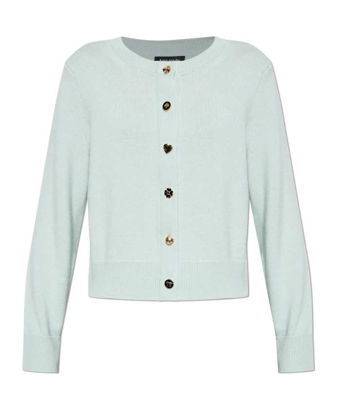 Шерстяной кардиган Kate Spade, зеленый
Шерстяной кардиган Kate Spade, зеленый