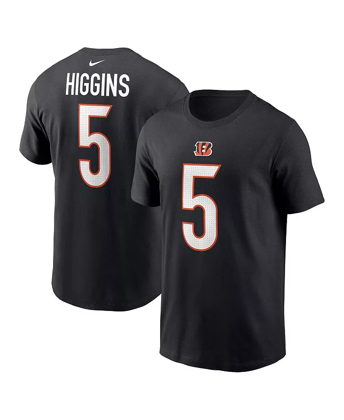 Мужская футболка Te Higgins черная с именем игрока и номером Cincinnati Bengals Nike
Мужская футболка Te Higgins черная с именем игрока и номером Cincinnati Bengals Nike
