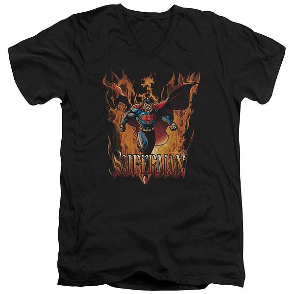 Футболка с V-образным вырезом Superman through the fire Licensed Character
Футболка с V-образным вырезом Superman through the fire Licensed Character