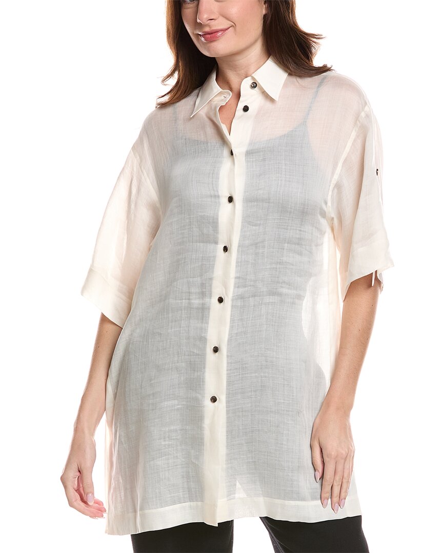Рубашка Lafayette 148 New York с боковыми разрезами и рукавами-табами Lafayette 148 New York, Cloud
Рубашка Lafayette 148 New York с боковыми разрезами и рукавами-табами Lafayette 148 New York, Cloud
