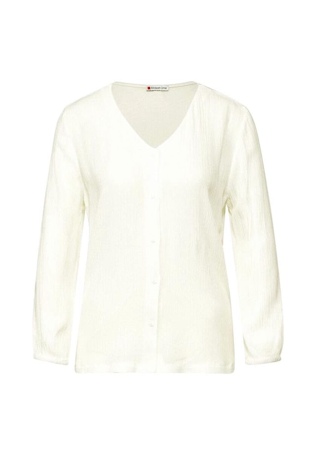 Рубашка с длинными рукавами Street One, белый 
Рубашка с длинными рукавами Street One, белый