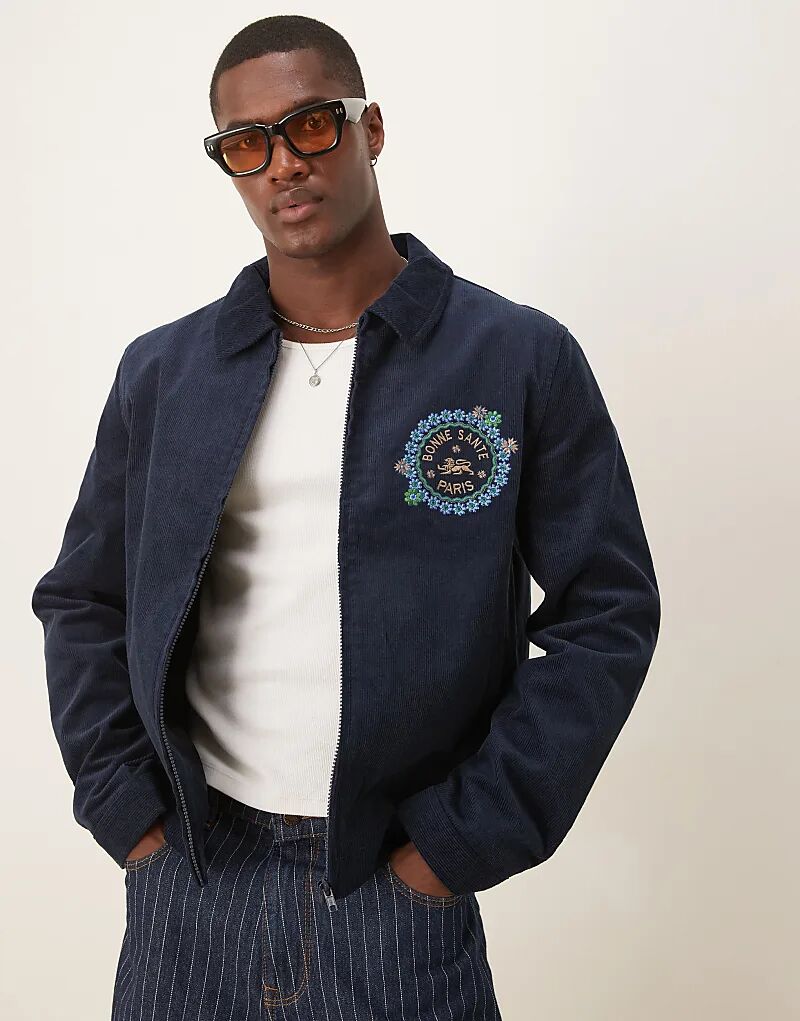 Укороченная куртка Харрингтон ASOS DESIGN из вельвета с вышивкой темно-синего цвета, Синий, Укороченная куртка Харрингтон ASOS DESIGN из вельвета с вышивкой темно-синего цвета
Укороченная куртка Харрингтон ASOS DESIGN из вельвета с вышивкой темно-синего цвета, Синий, Укороченная куртка Харрингтон ASOS DESIGN из вельвета с вышивкой темно-синего цвета