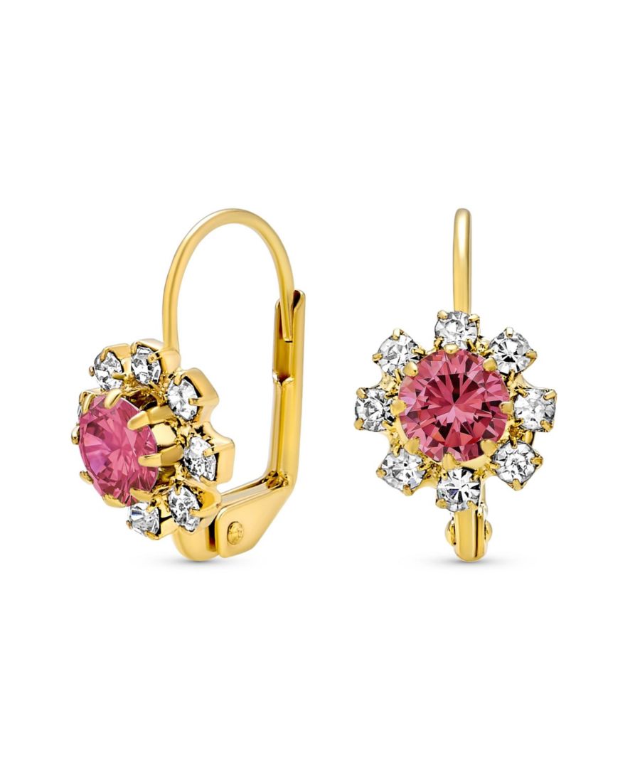 Серьги-подвески в виде цветка с кристаллами, позолоченная латунь, застежка-рычаг Bling Jewelry, Purple
Серьги-подвески в виде цветка с кристаллами, позолоченная латунь, застежка-рычаг Bling Jewelry, Purple